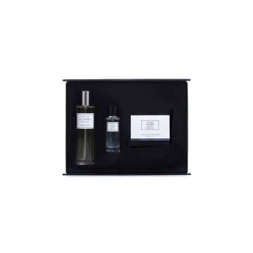 Coffret Ambre Bleue - (Parfum Ambre Bleue 30ml, Huile Corps Ambre Bleue, Savon Ambre Bleue)