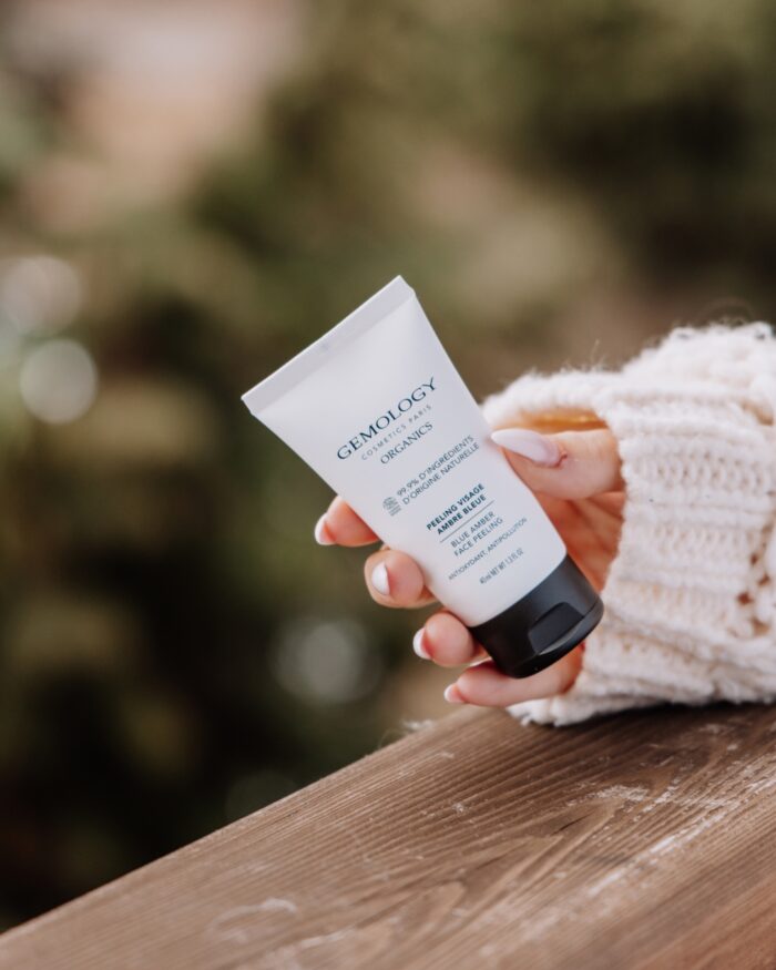 Peeling Visage Ambre Bleue