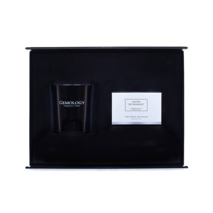 Coffret - Bougie Parfumée Thé Blanc & Figue & Savon Diamant