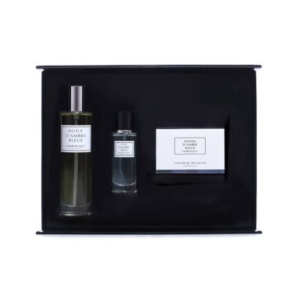 Coffret - Bougie Parfumée Thé Blanc & Figue & Savon Diamant