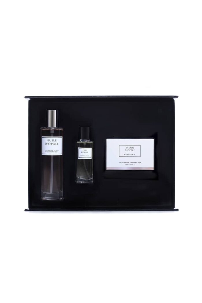 Coffret - Bougie Parfumée Thé Blanc & Figue & Savon Diamant