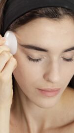 Applicateur Visage au Quartz Blanc